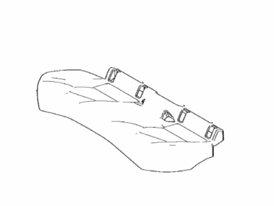 Toyota 71075-06L40-B2 Rear Seat Cover Sub-Assembly