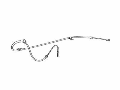 Toyota 46410-06170 Cable Assembly, Parking