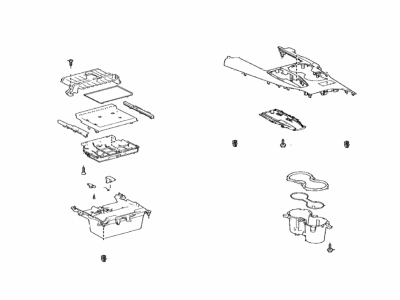 Toyota 58805-06A00 Panel Sub-Assembly, Cons