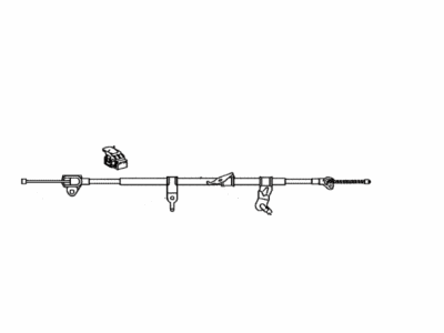Toyota 46430-06190 Cable Assembly, Parking