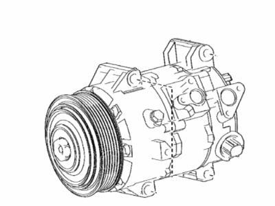 2018 Toyota Camry A/C Compressor - 88310-06650