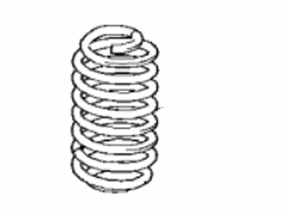 Toyota 48231-06770 Spring, Coil, Rr