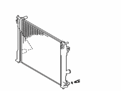 Toyota 16400-F0020 Radiator Assembly