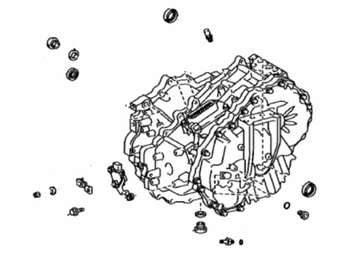 Toyota 30900-33100 TRANSAXLE Assembly, HYBR