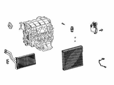 Toyota 87050-06880 Radiator Assembly, Air C