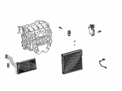 Toyota 87050-06860 Radiator Assembly, Air C