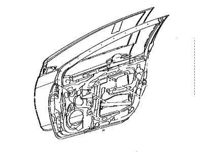 Toyota 67002-52640 Panel Sub-Assembly, Front D