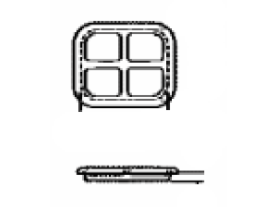 Toyota 61791-42010 Seal, Back Door Open