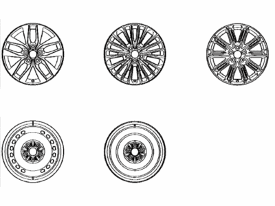 2022 Toyota Avalon Spare Wheel - 42611-07230