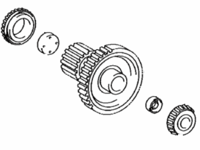 Toyota 41206-06020 Gear Sub-Assembly, PINIO