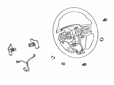 2022 Toyota Avalon Steering Wheel - 45100-07490-C2