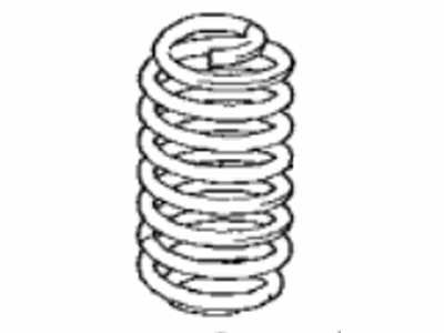 Toyota 48231-07210 SPRING, COIL, RR