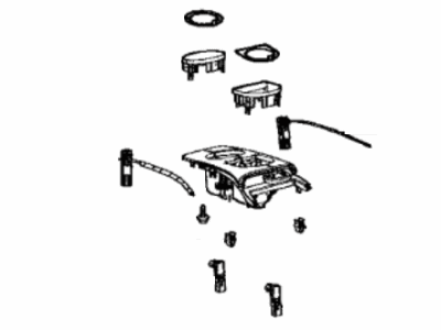 Toyota 58831-07061-E1 GARNISH, Console UPR