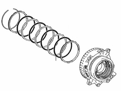 Toyota 35704-42011 Gear Sub-Assembly, Count