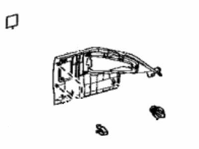 Toyota 76973-06010-C0 Cover, Rr Under Side
