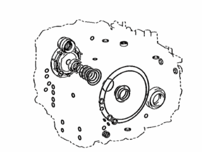 Toyota 04351-48300 GASKET KIT, AUTOMATI