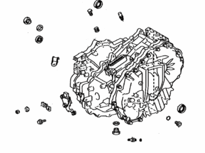 Toyota 30900-33110 TRANSAXLE Assembly, HYBR