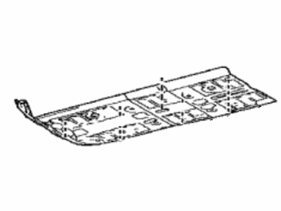 2021 Toyota Avalon Floor Pan - 58111-07091