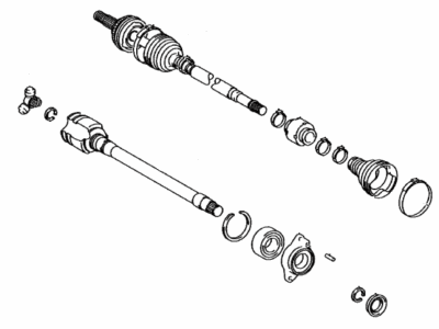 2019 Toyota Avalon Axle Shaft - 43410-06A70