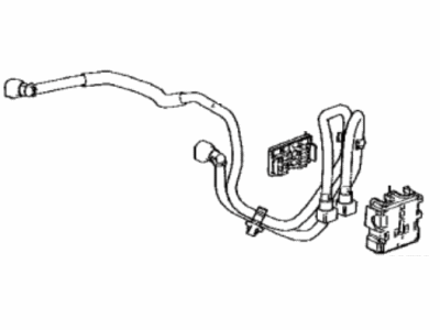 Toyota 23801-0P080 Hose Sub-Assembly, Fuel