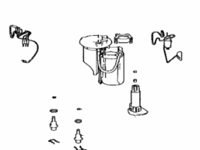 Toyota 77020-06511 Tube Assembly, Fuel SUCT