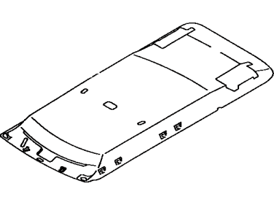 Toyota 63310-1A130-04 HEADLINING Assembly, Roof