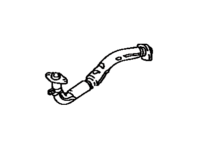 1992 Toyota Corolla Exhaust Pipe - 17410-16551