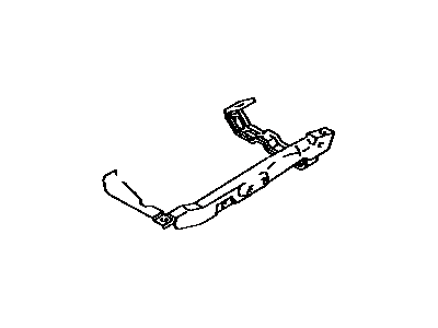 Toyota 63407-12010 Bracket Sub-Assembly, Roof Inner Rack, RH