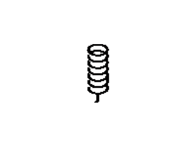 Toyota 90501-12135 Spring, Compression