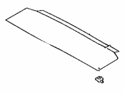 Toyota 64330-1A230-04 Panel Assy, Package Tray Trim