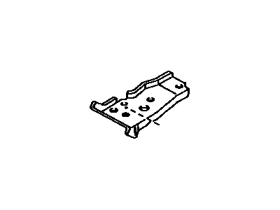 Toyota 12325-16090 Bracket, Engine Mounting, LH