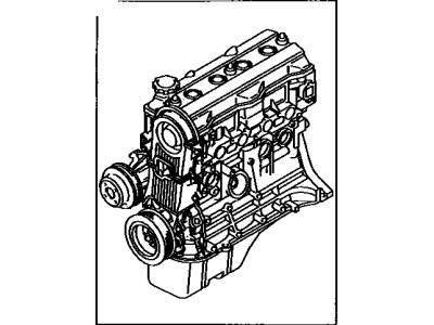 Toyota 19000-16823 Engine Assembly, Partial