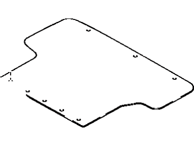 Toyota 58570-12360-04 Carpet Assembly, Rear Floor