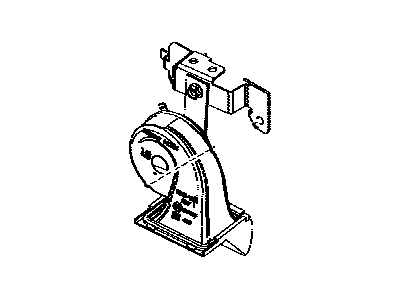 Toyota 86520-WB001 Horn Assembly, Low Pitch