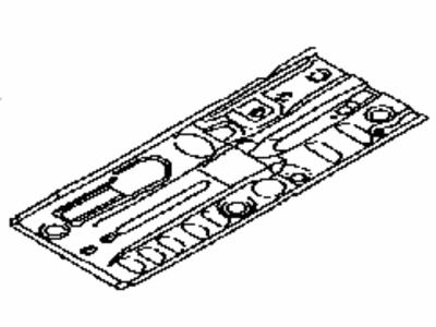 2020 Toyota Yaris Floor Pan - 58111-WB002