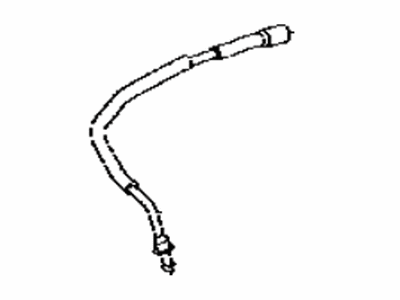 Toyota Yaris Crankcase Breather Hose - 12229-WB001