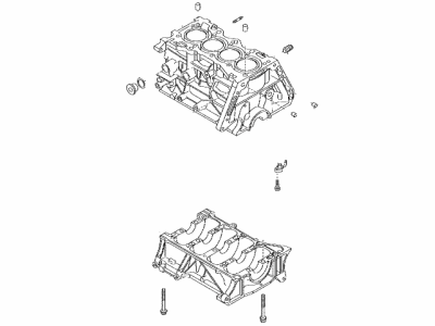 Toyota 11410-WB001 Block Assembly, Cylinder