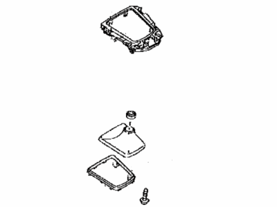 Toyota 58843-WB008 Bezel, Shifting Hole