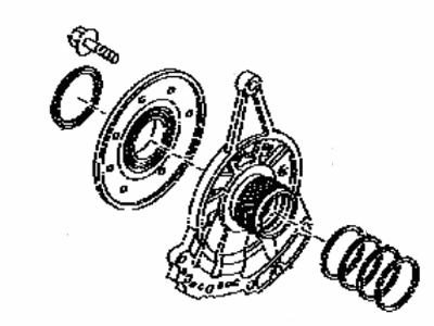 Toyota 35310-WB001 Pump Assembly, Front Oil