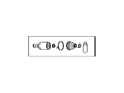 Scion iA CV Joint - 43403-WB001