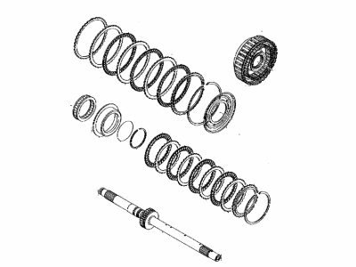 Toyota 35650-WB001 Clutch Assembly, Direct