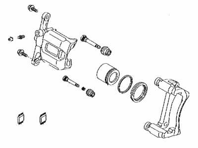 Toyota Yaris Wheel Cylinder - 04478-WB001