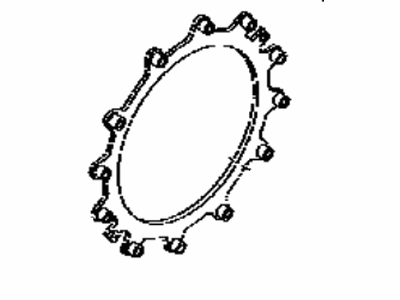 Toyota 35608-WB001 Spring Sub-Assembly, 2ND