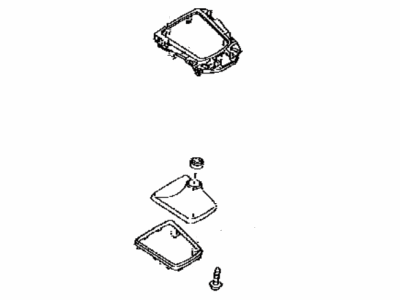 Toyota 58843-WB001 Bezel, Shifting Hole