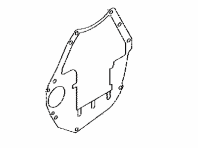 Toyota 11355-WB003 Plate, Rr End