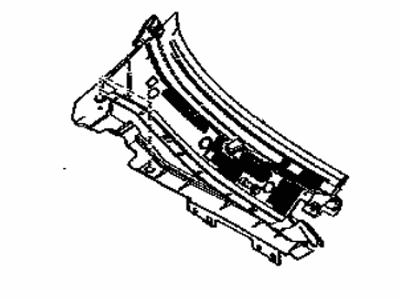 Toyota 55783-WB002 LOUVER, COWL Top VEN