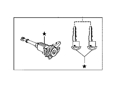 Scion iA Door Lock Cylinder - 69052-WB001