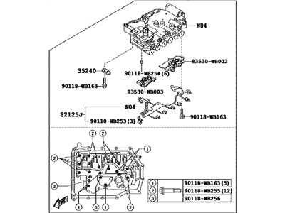 2019 Toyota Yaris Valve Body - 35410-WB002