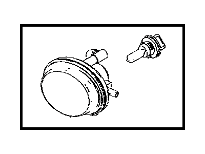 Toyota 81210-WB001 Lamp Assembly, Fog, RH