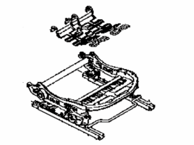 Toyota 71610-WB001 Spring Assembly, Front Seat